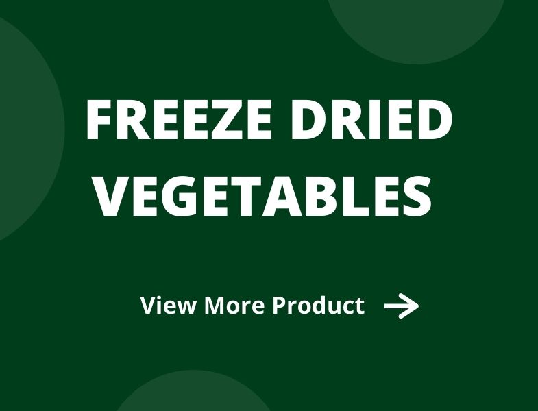 freeze dried vegetables